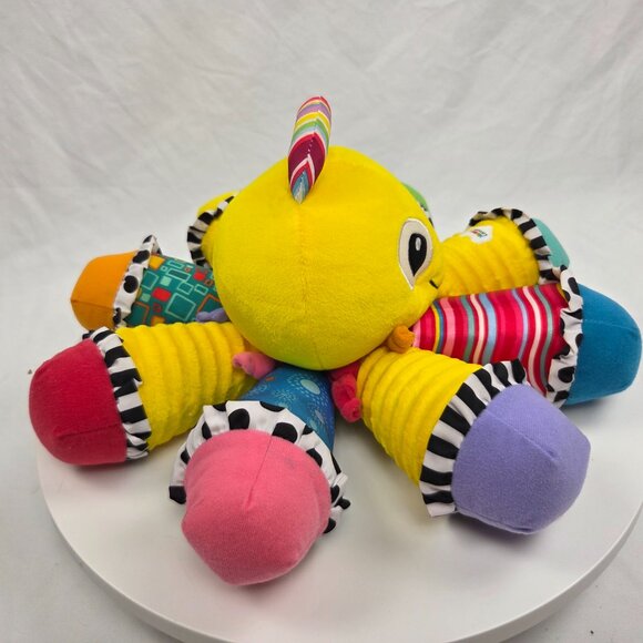 Tomy Lamaze Octotunes Octopus Plush Plays 8 Notes When Squeezed Music Toy - Picture 4 of 6